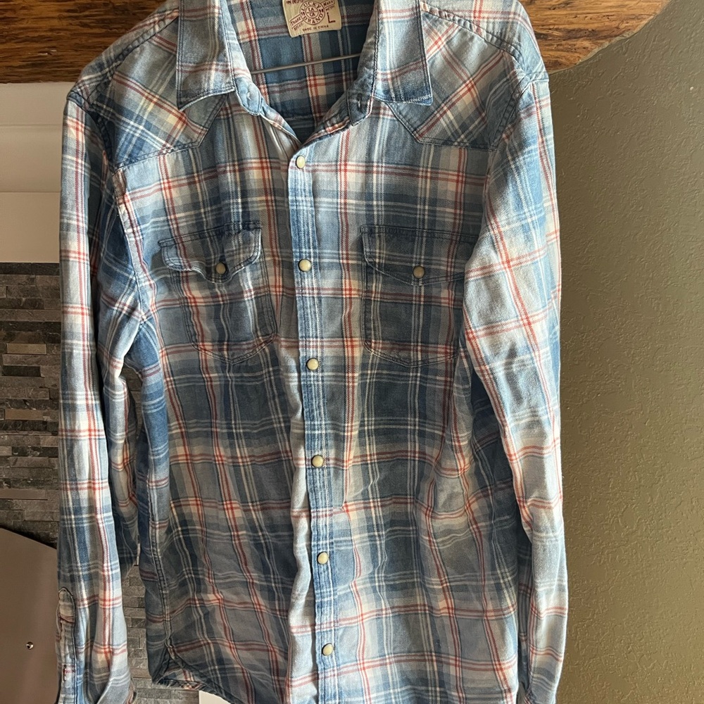 Lucky Brand- Plaid Flannel